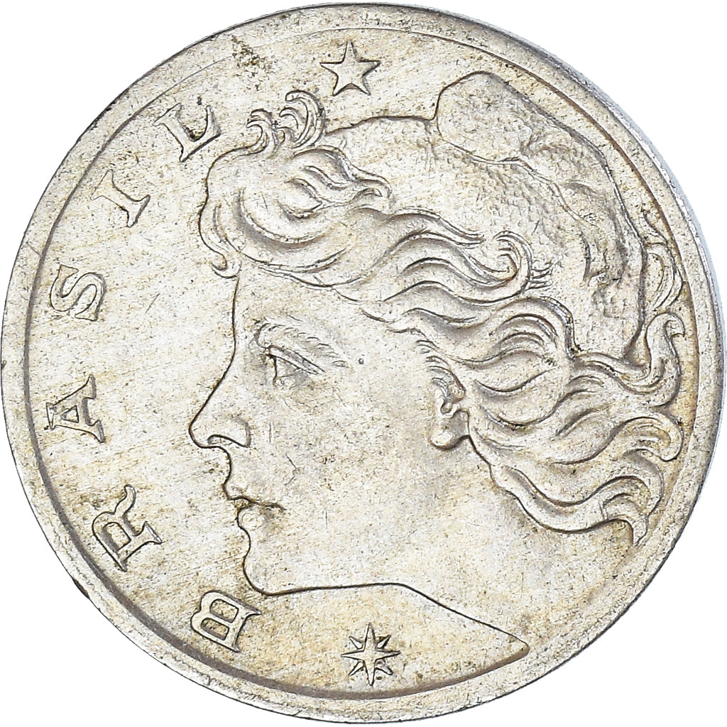 Moneta, Brasile, 10 Centavos, 1970