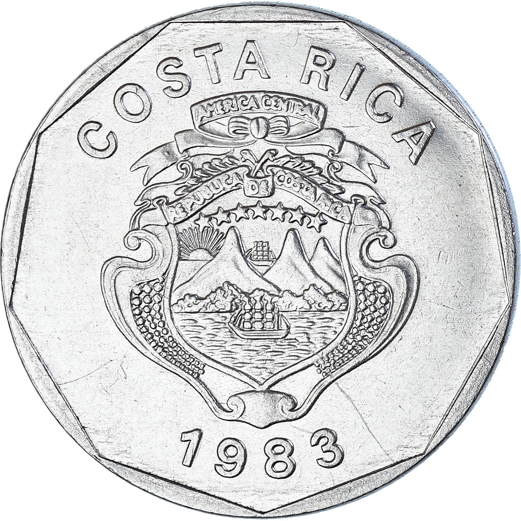 Coin, Costa Rica, 20 Colones, 1983