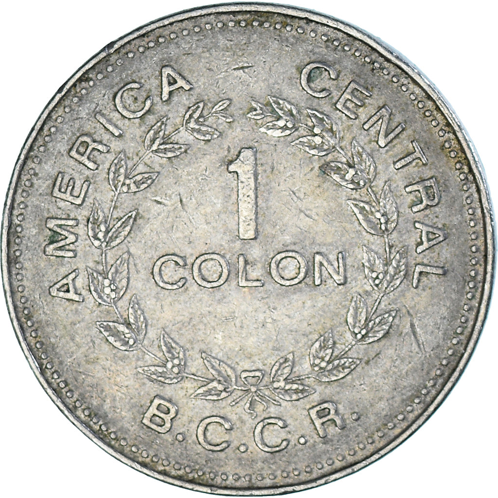 Moneda, Costa Rica, Colon, 1977