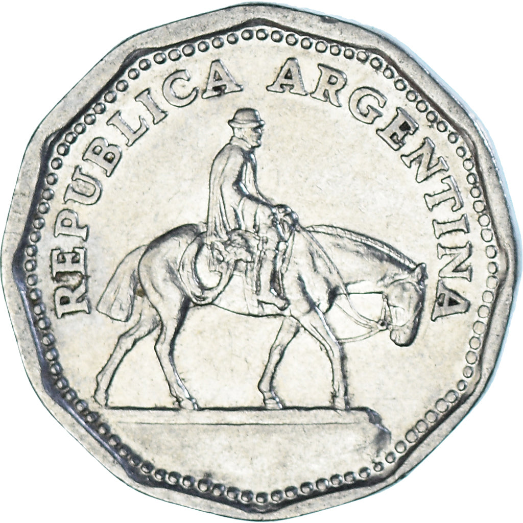 Moneda, Argentina, 10 Pesos, 1963