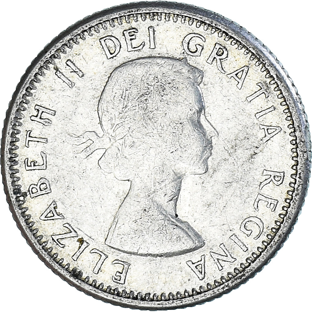 Moneda, Canadá, 10 Cents, 1963