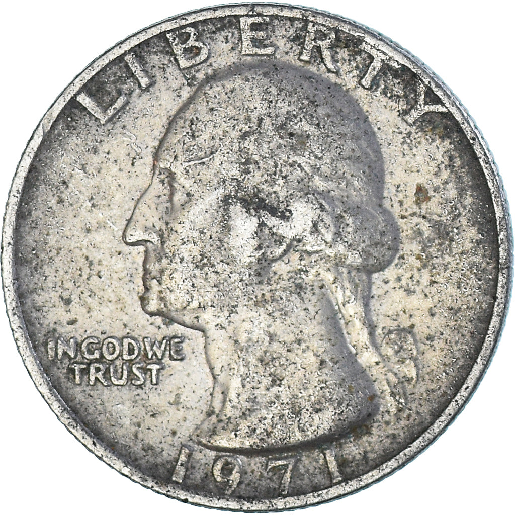 Coin, United States, Quarter, 1971