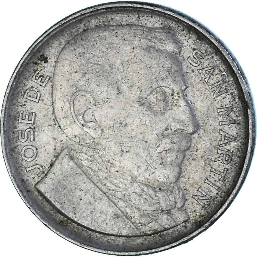 Munten, Argentinië, 10 Centavos, 1953
