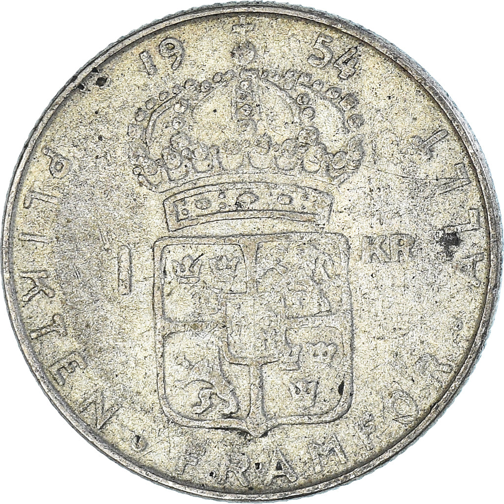Moneta, Szwecja, Krona, 1954