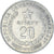 Coin, Madagascar, 20 Ariary, 1978