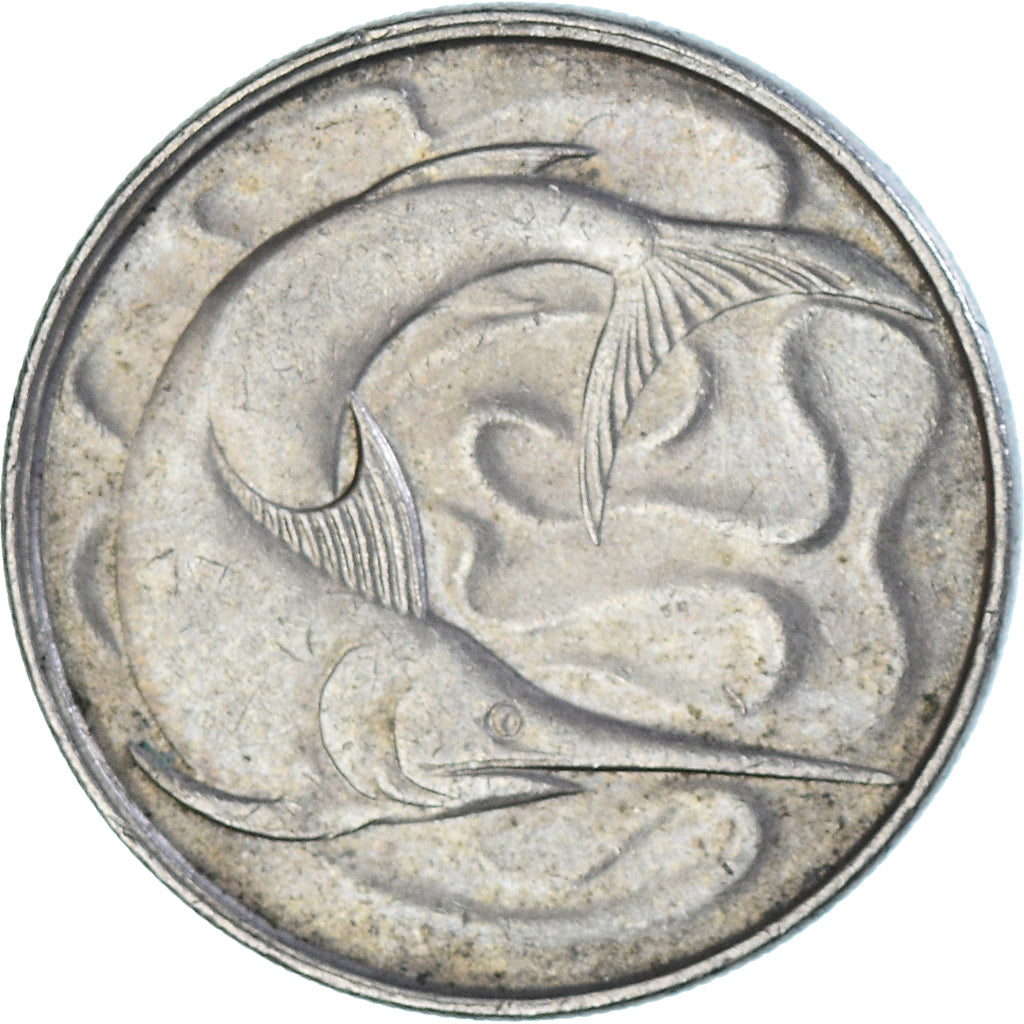 Munten, Singapur, 20 Cents, 1981