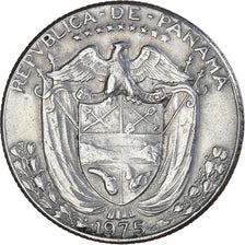 Coin, Panama, 1/4 Balboa, 1975