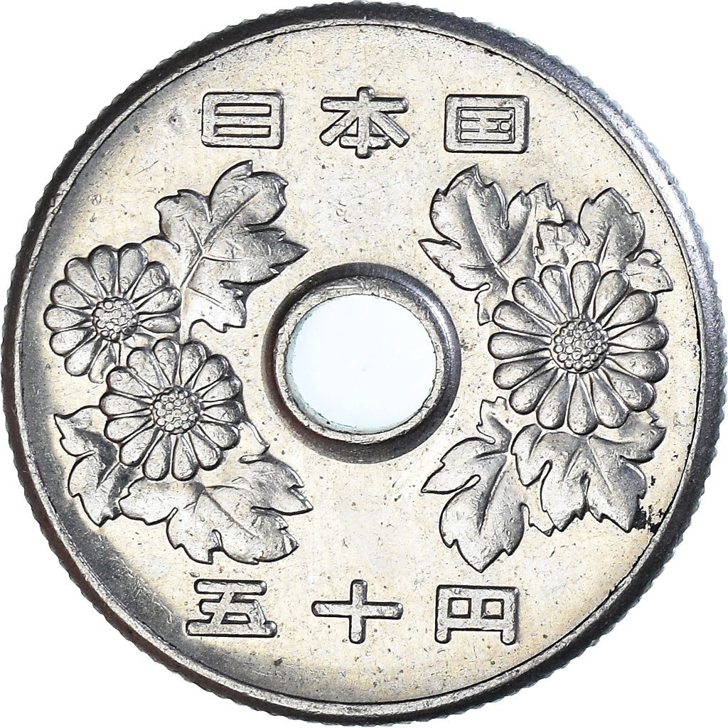 Moneta, Giappone, 50 Yen, 1966