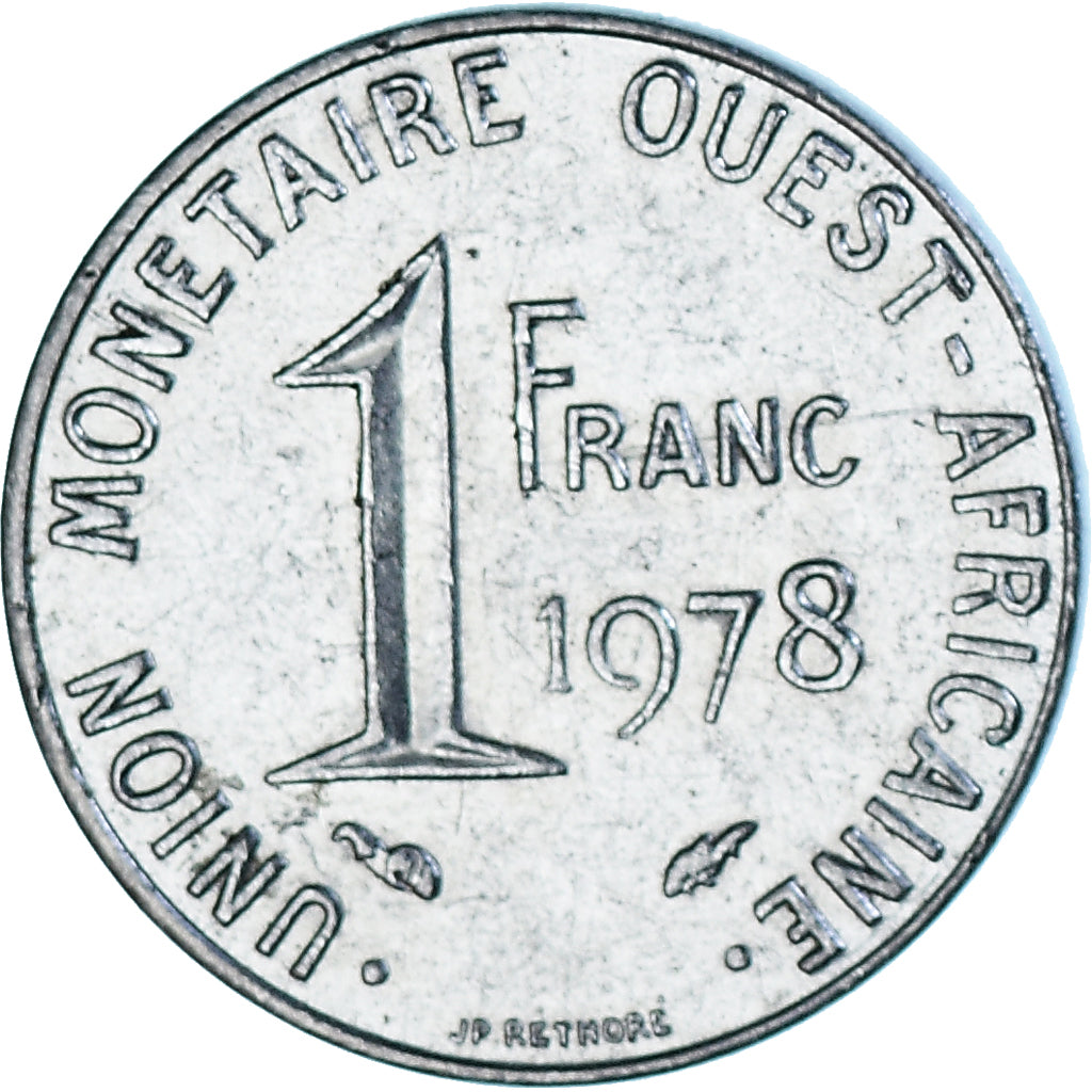 Moneda, Estados del África Occidental, Franc, 1978