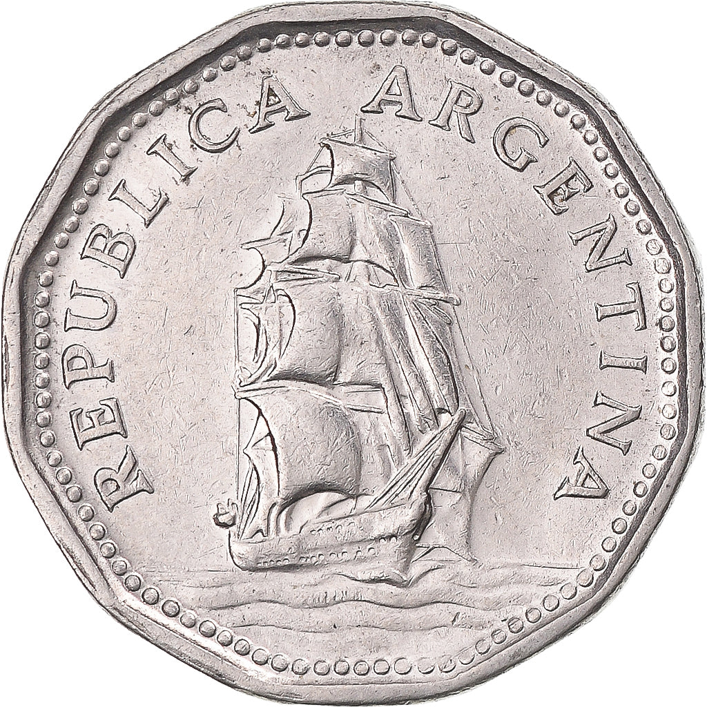 Moneta, Argentina, 5 Pesos, 1962