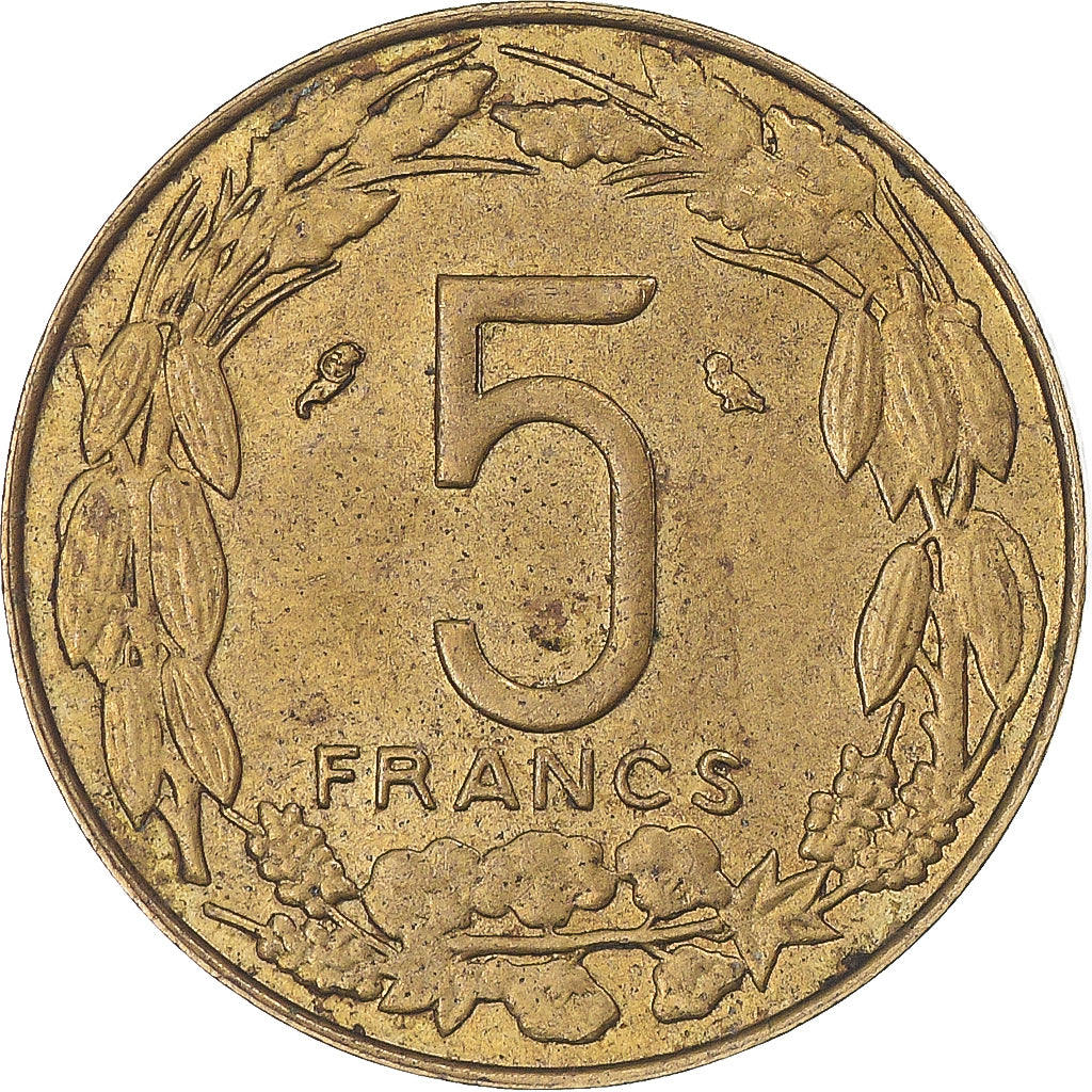 Coin, EQUATORIAL AFRICAN STATES, 5 Francs, 1961