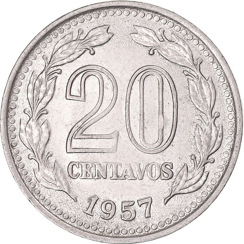 Moneta, Argentina, 20 Centavos, 1957