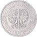 Moneta, Polonia, 20 Groszy, 1972
