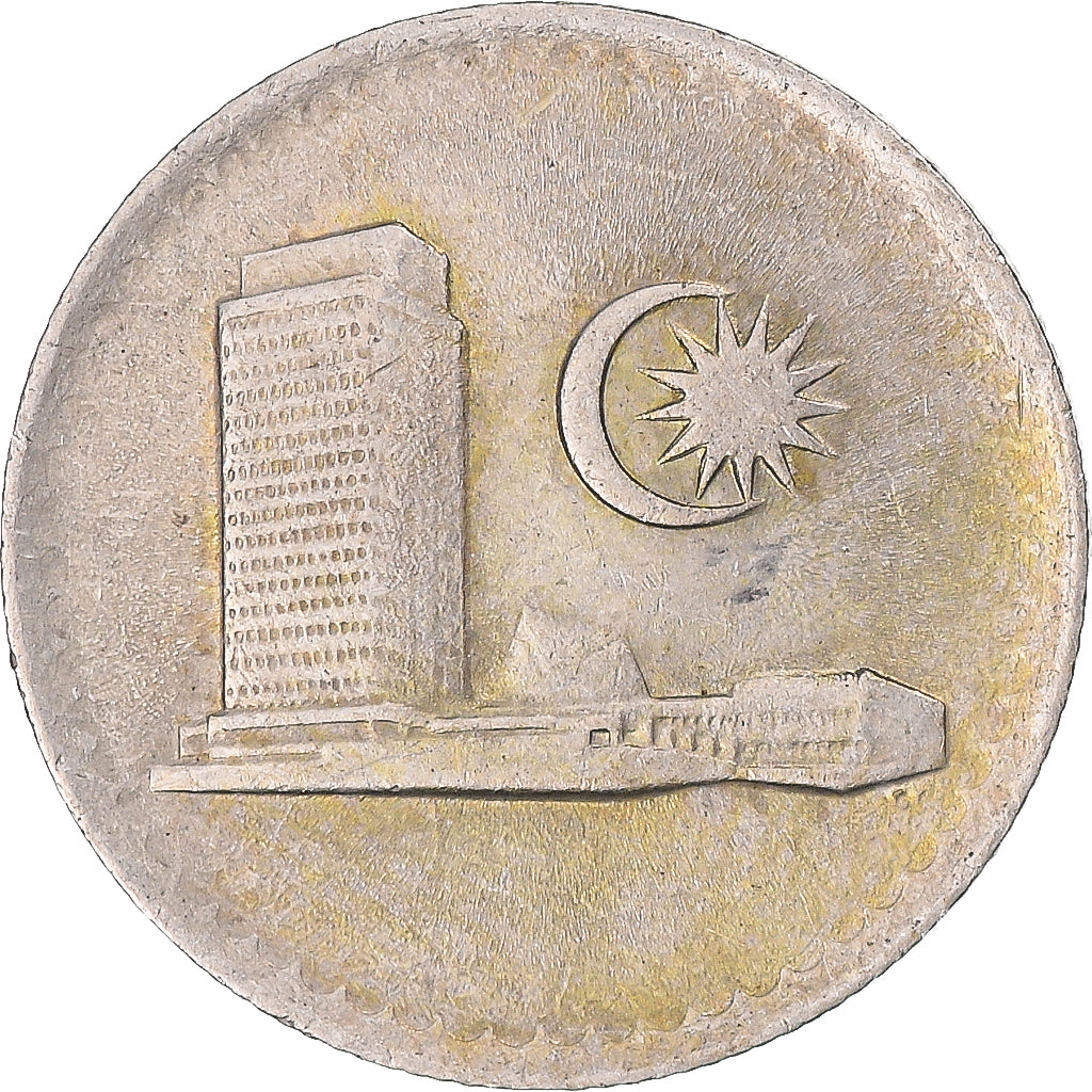 Münze, Malaysia, 10 Sen, 1982