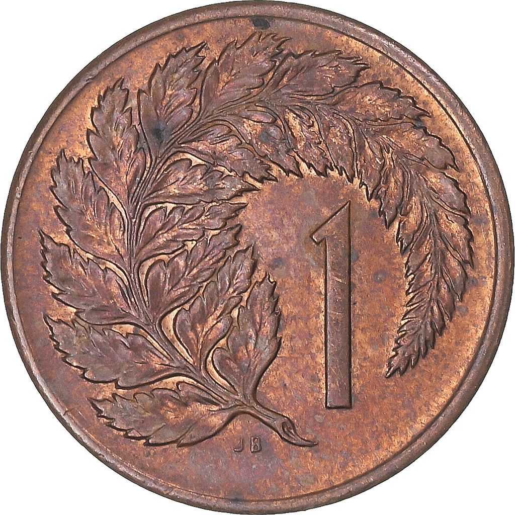 Moeda, Nova Zelândia, Cent, 1970