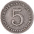 Coin, Panama, 5 Centesimos, 1966