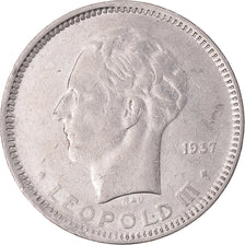 Coin, Belgium, 5 Francs, 5 Frank, 1937