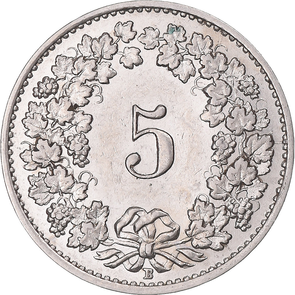 Coin, Switzerland, 5 Rappen, 1932