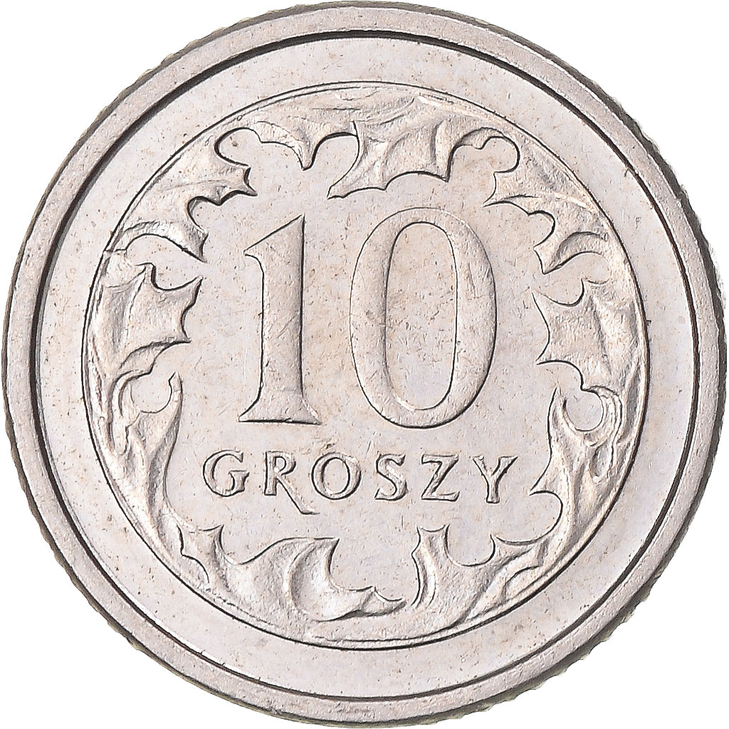 Moneta, Polonia, 10 Groszy, 2003