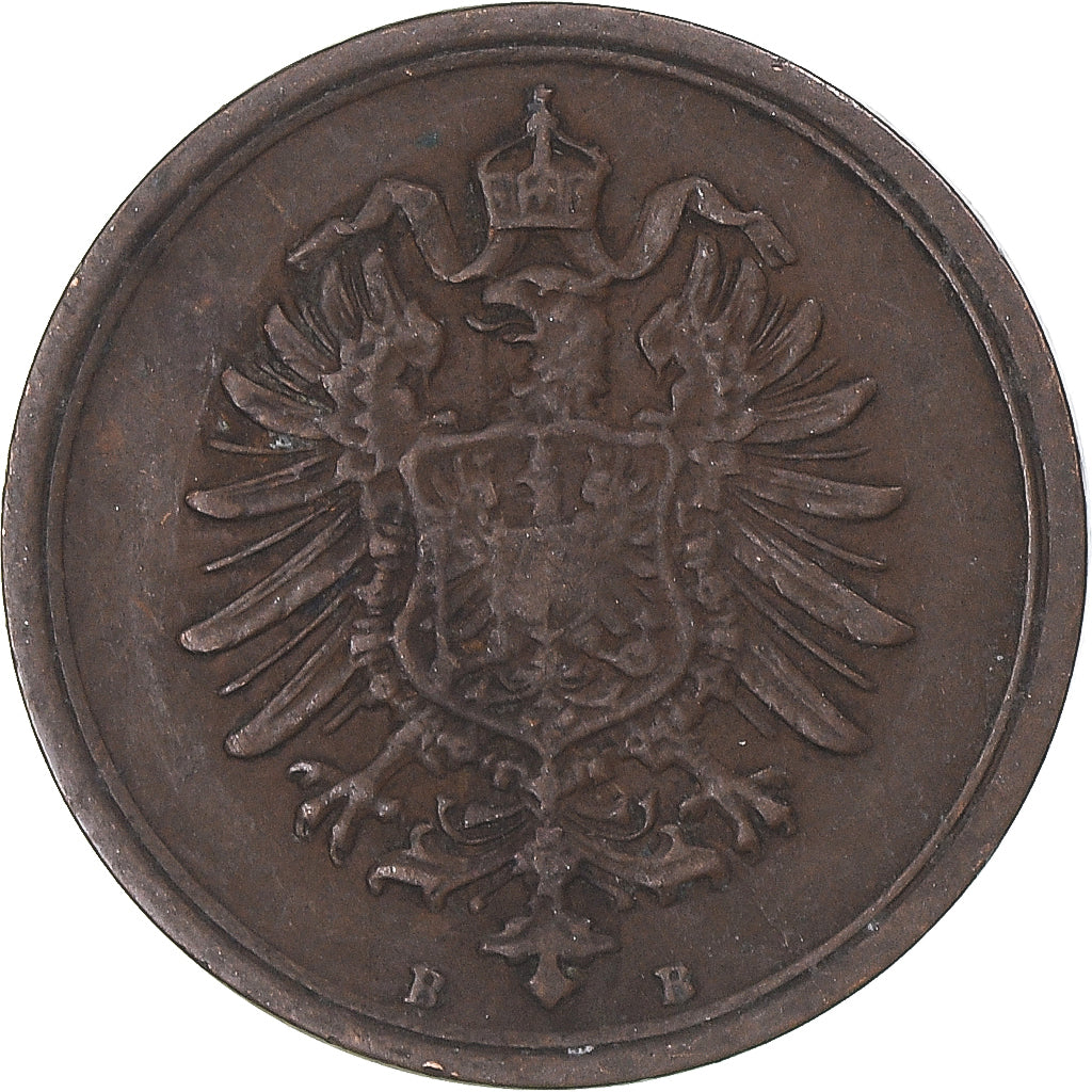 Moneta, Germania, Pfennig, 1875