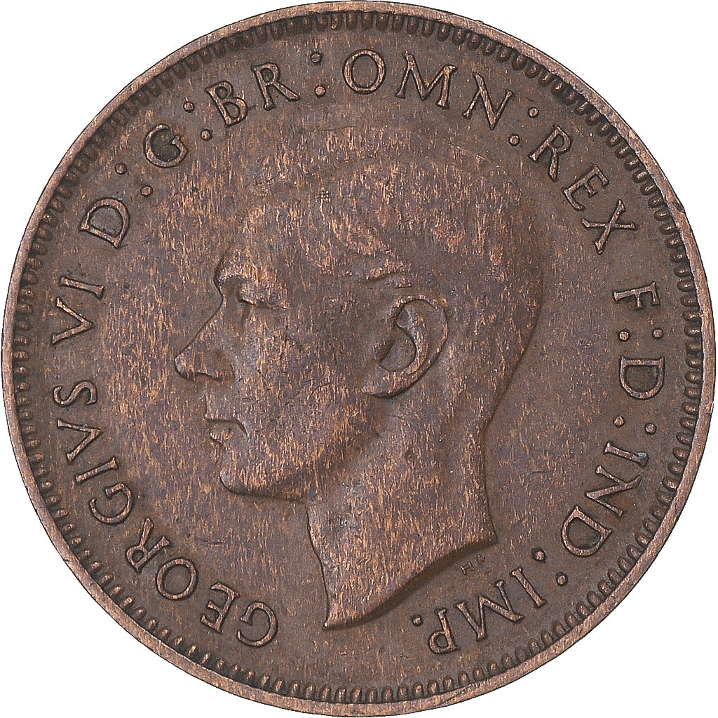 Monnaie, Grande-Bretagne, Farthing, 1938