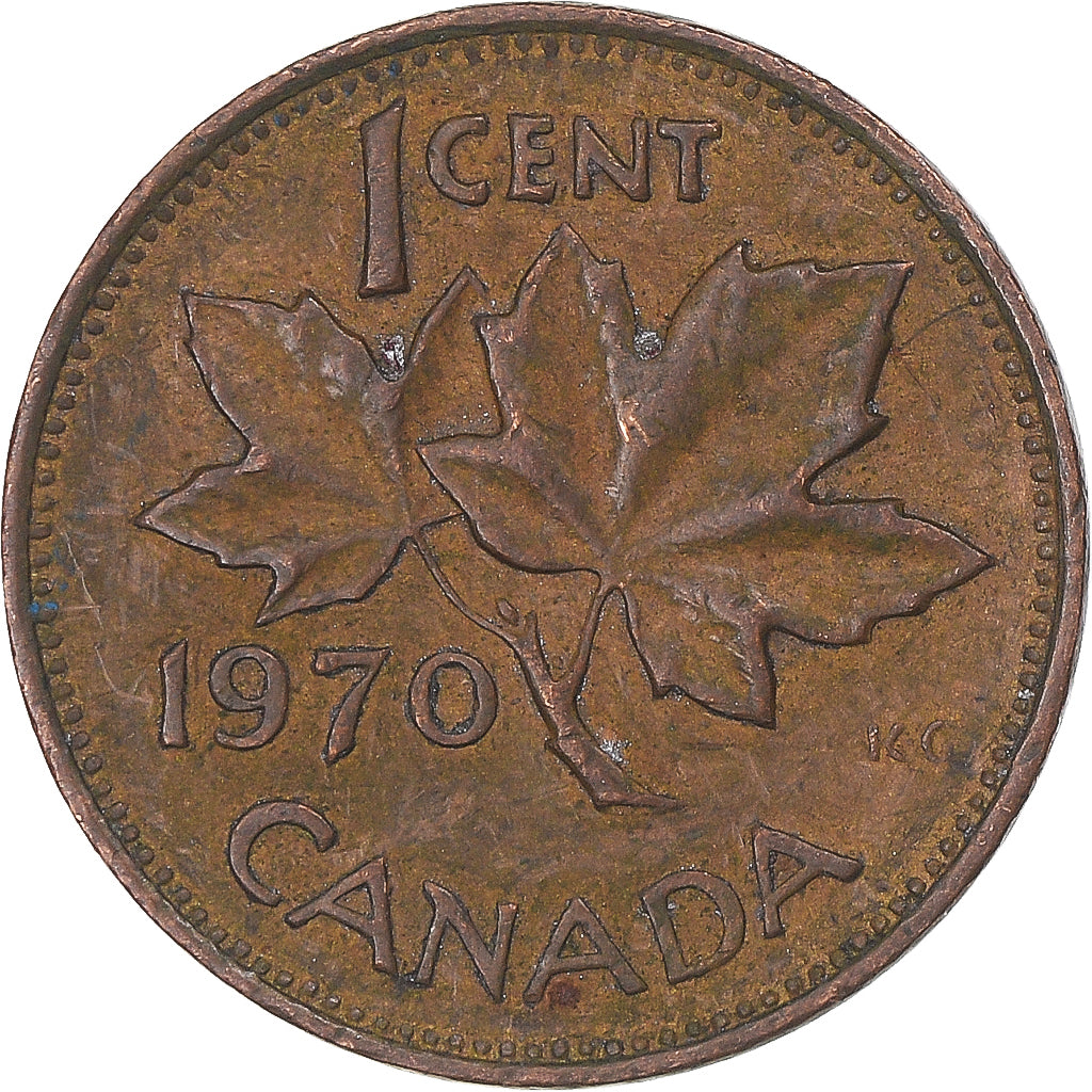 Munten, Canada, Cent, 1970