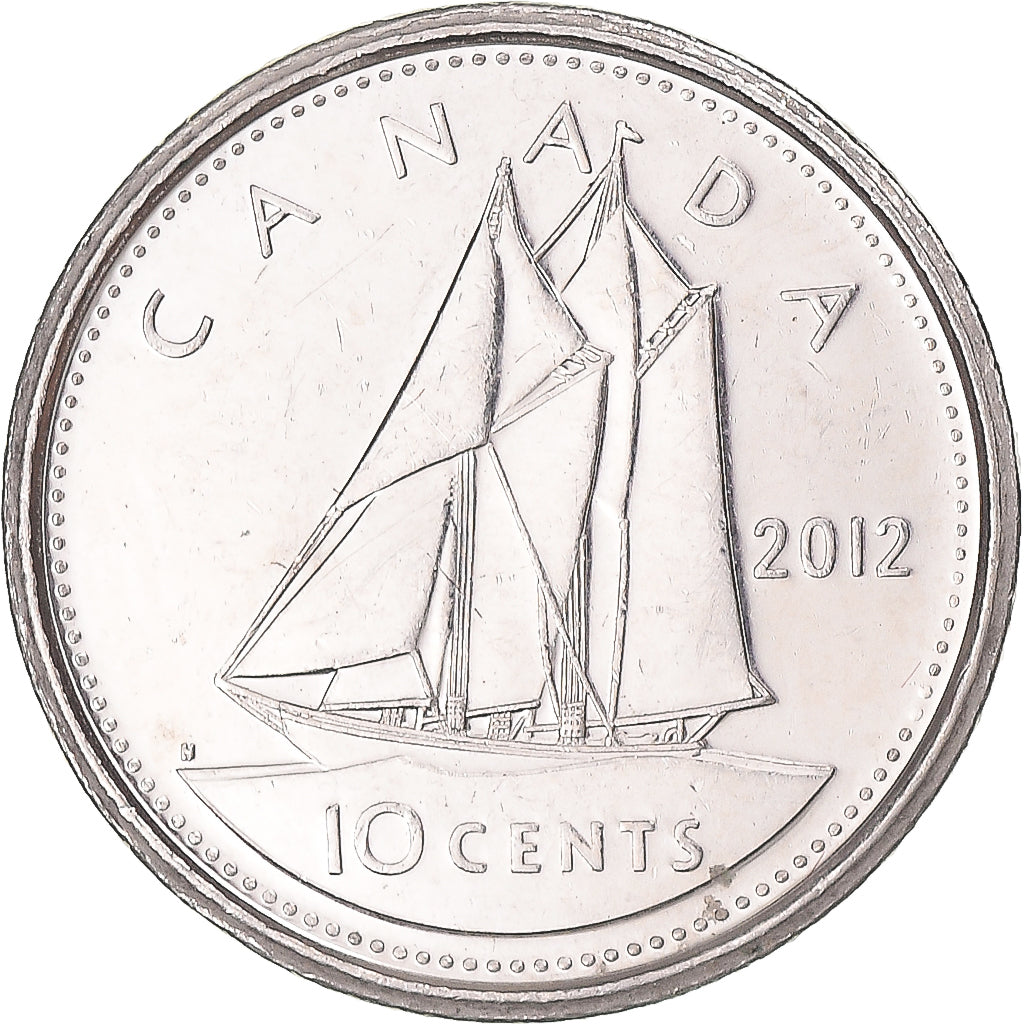 Munten, Canada, 10 Cents, 2012