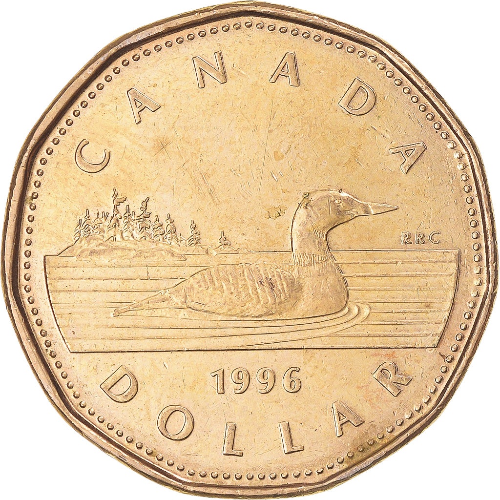 Moeda, Canadá, Dollar, 1996
