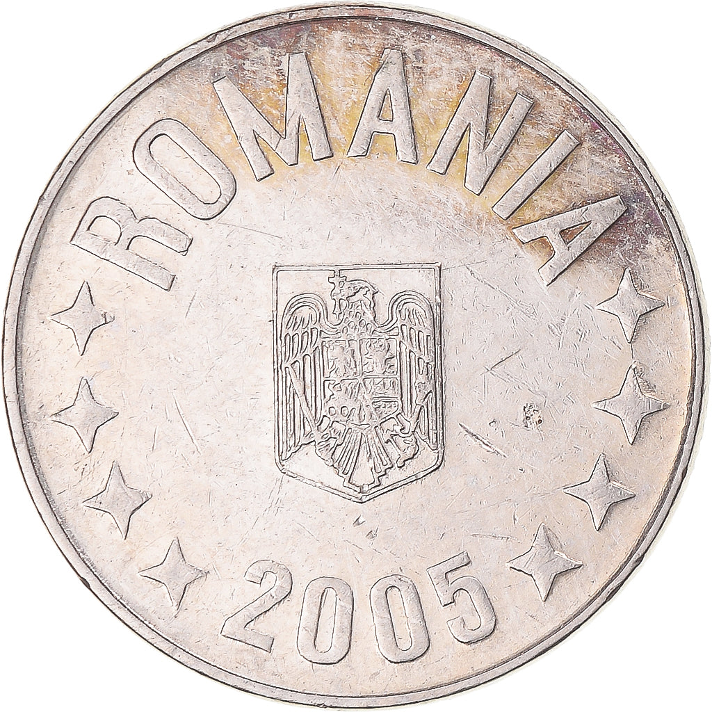 Monnaie, Roumanie, 10 Bani, 2005