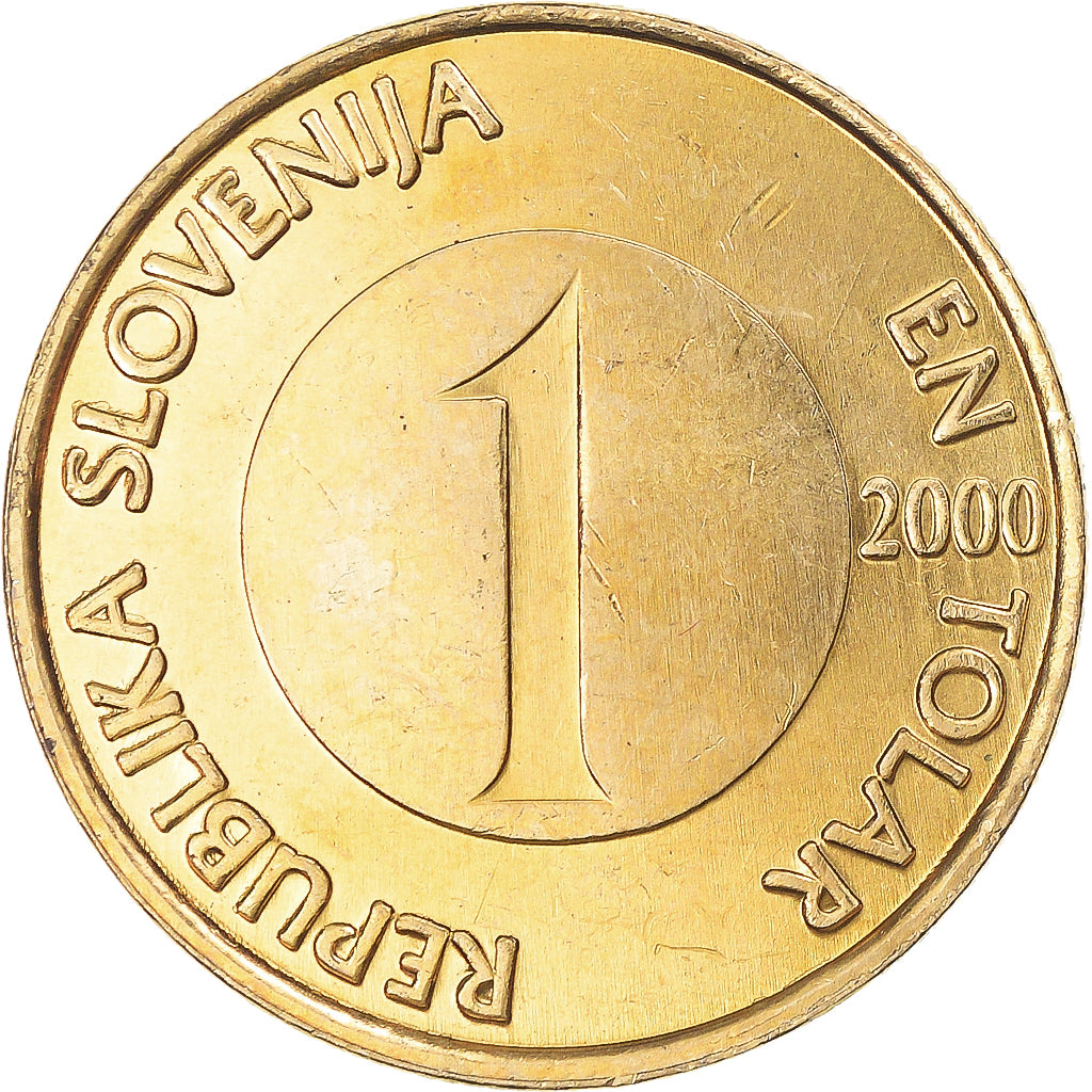 Moeda, Eslovénia, Tolar, 2000