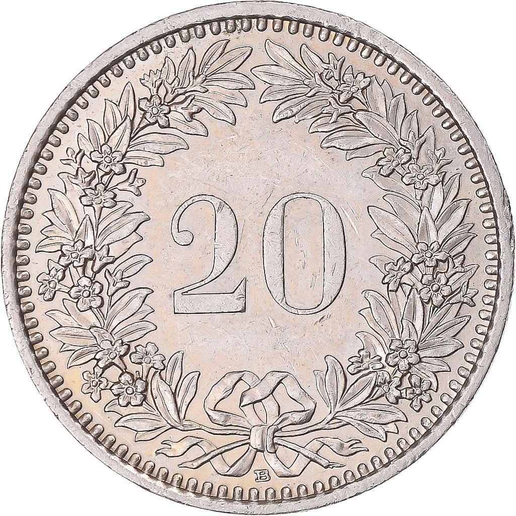 Coin, Switzerland, 20 Rappen, 2009