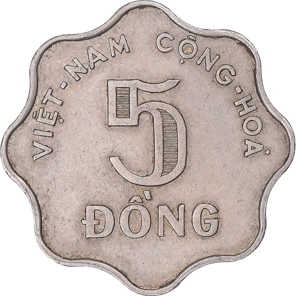 Coin, Vietnam, 5 Dông, 1966