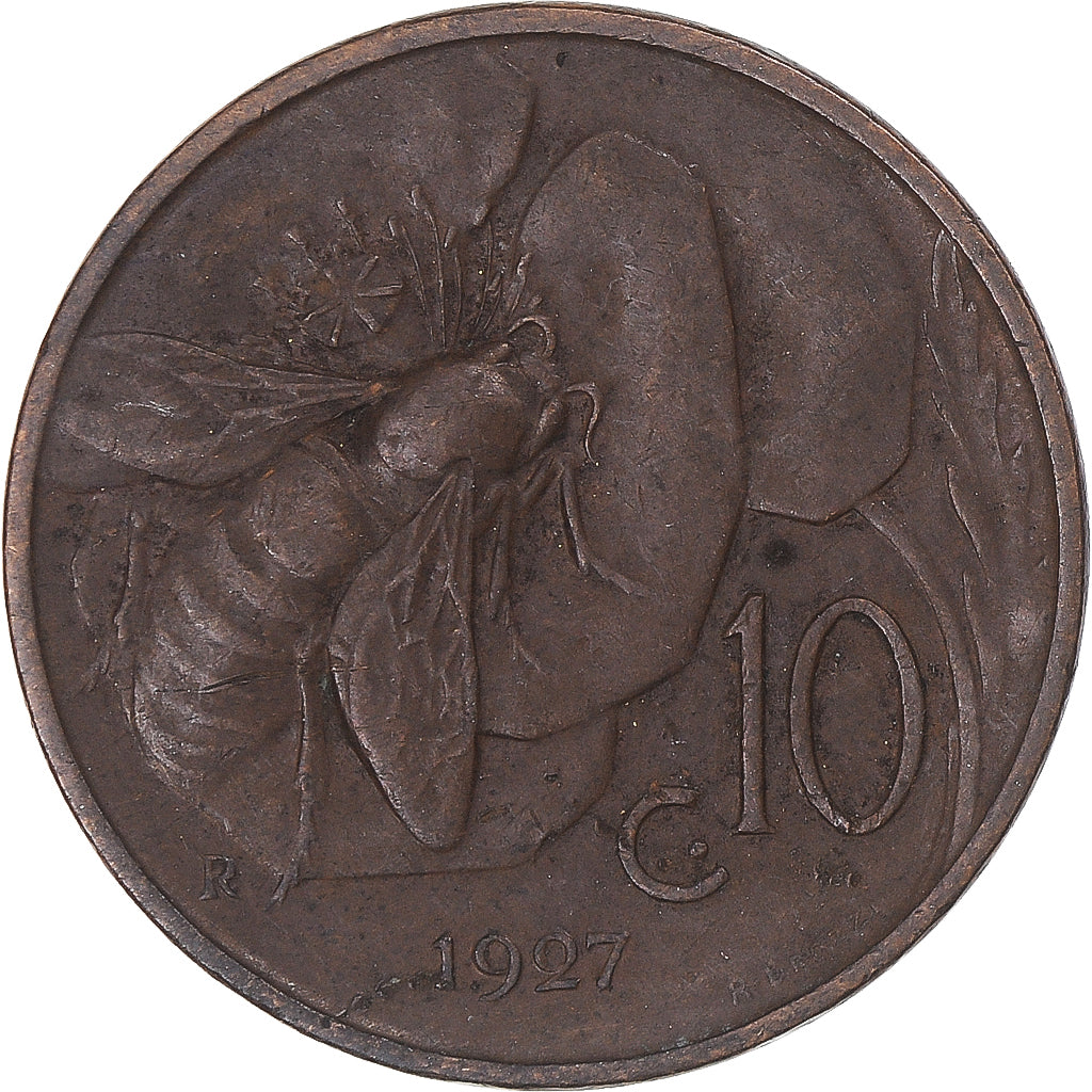 Coin, Italy, 10 Centesimi, 1927