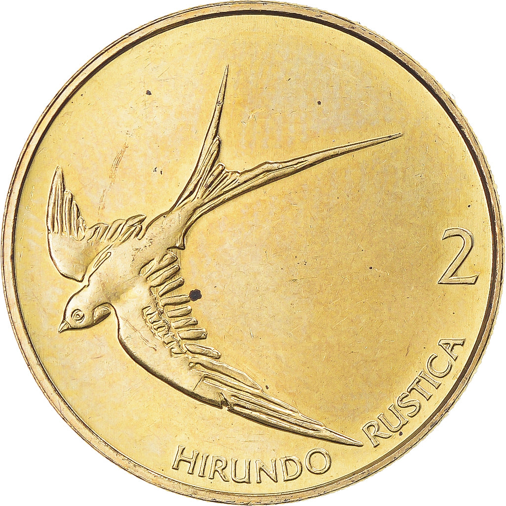Coin, Slovenia, 2 Tolarja, 2004