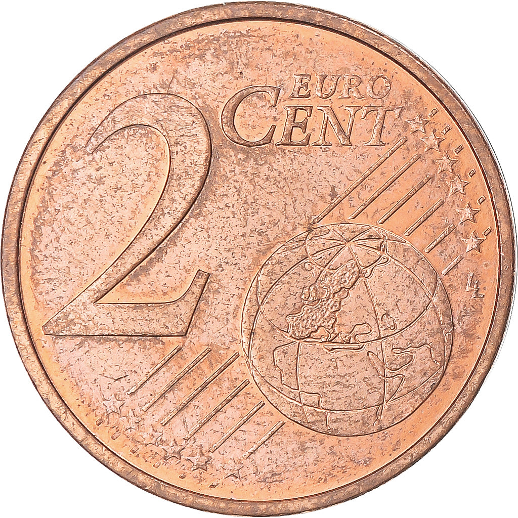 Moneda, Francia, 2 Euro Cent, 2008