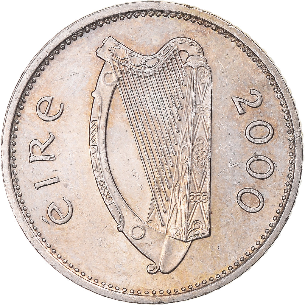 Moneta, Irlanda, 10 Pence, 2000