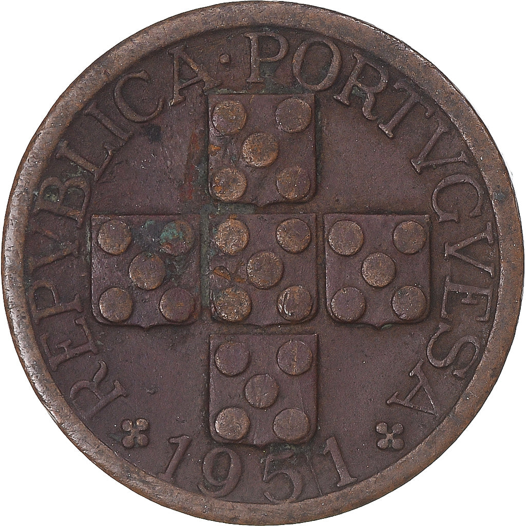 Moneda, Portugal, 20 Centavos, 1951