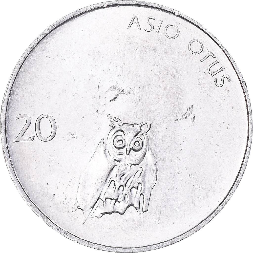 Coin, Slovenia, 20 Stotinov, 1993