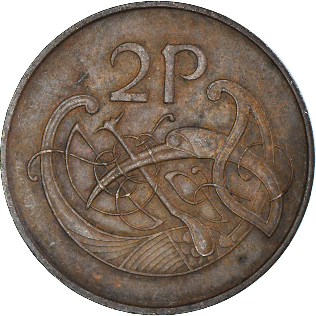 Coin, Ireland, 2 Pence, 1978