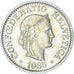 Monnaie, Suisse, 10 Rappen, 1985