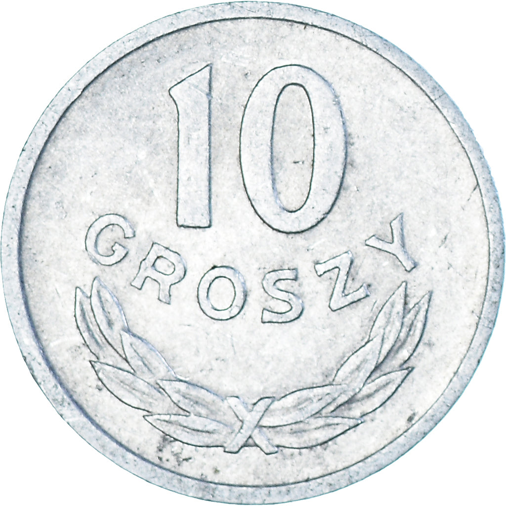 Münze, Polen, 10 Groszy, 1973