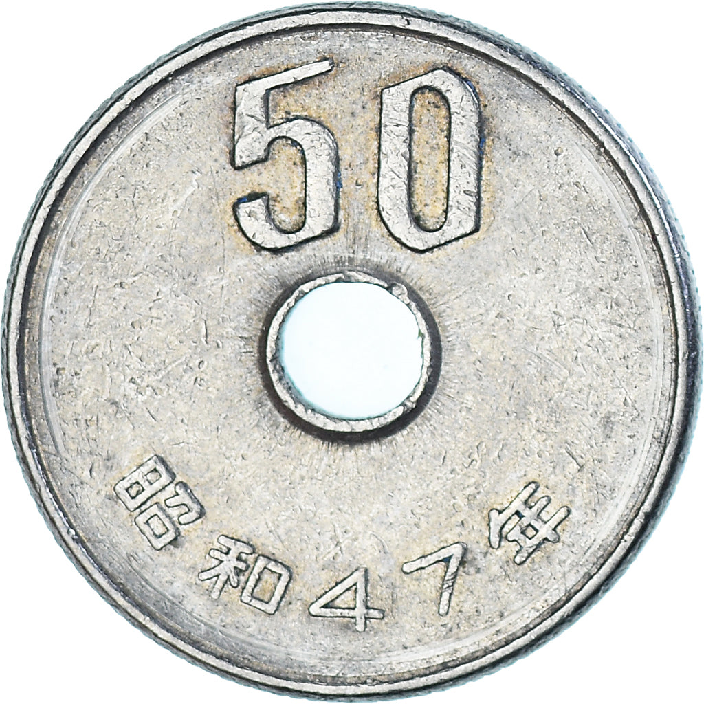Münze, Japan, 50 Yen, 1972