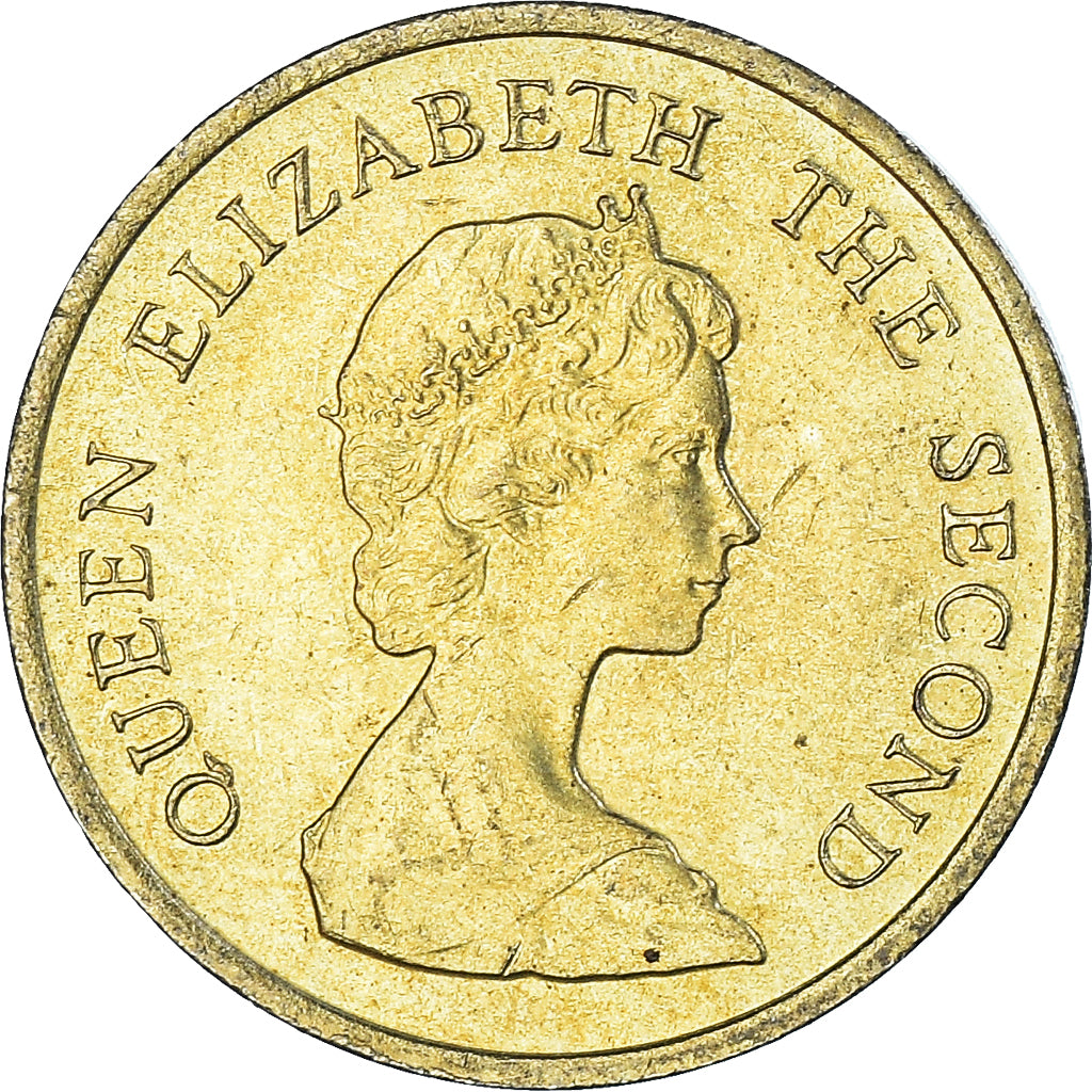 Moeda, Hong Kong, 10 Cents, 1983