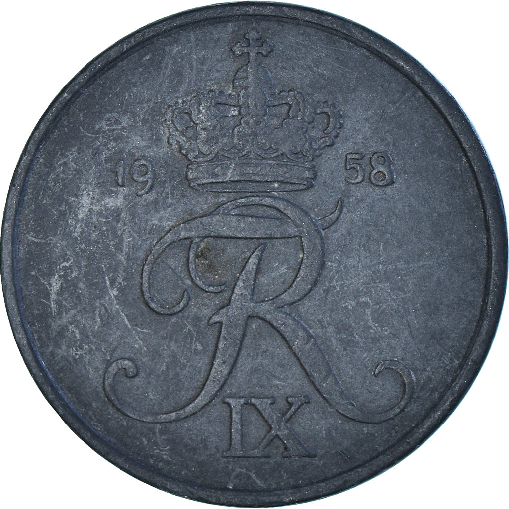Coin, Denmark, 5 Öre, 1958