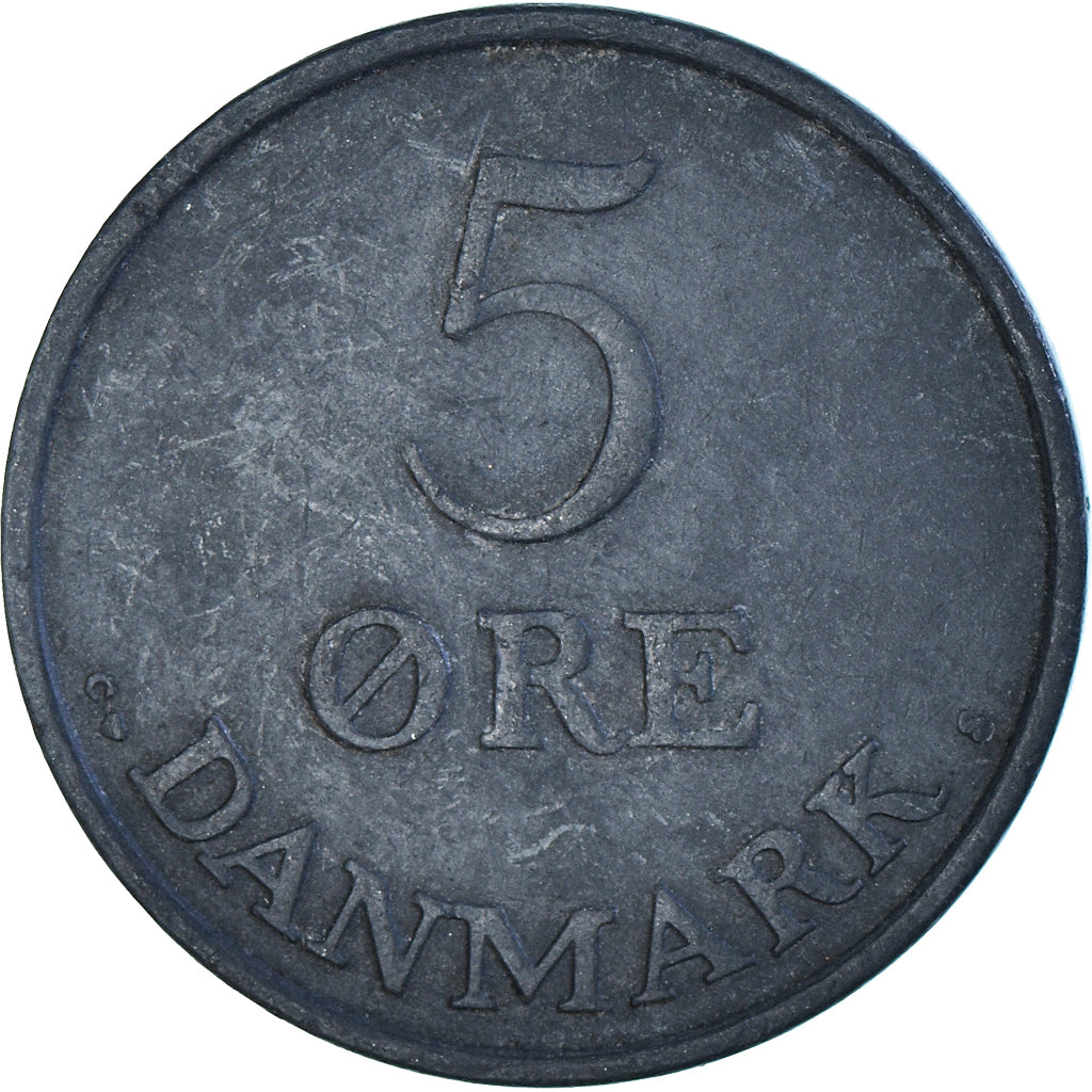 Coin, Denmark, 5 Öre, 1958