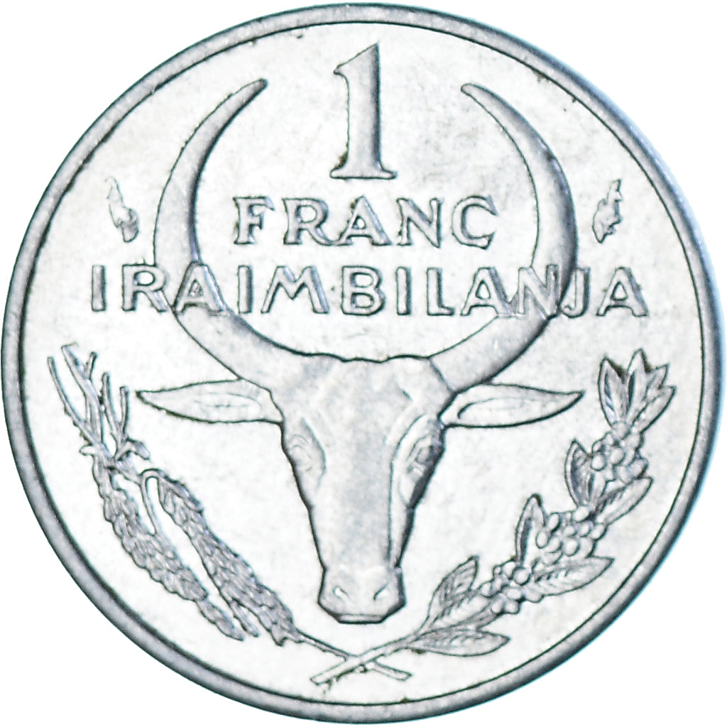 Münze, Madagascar, Franc, 1993