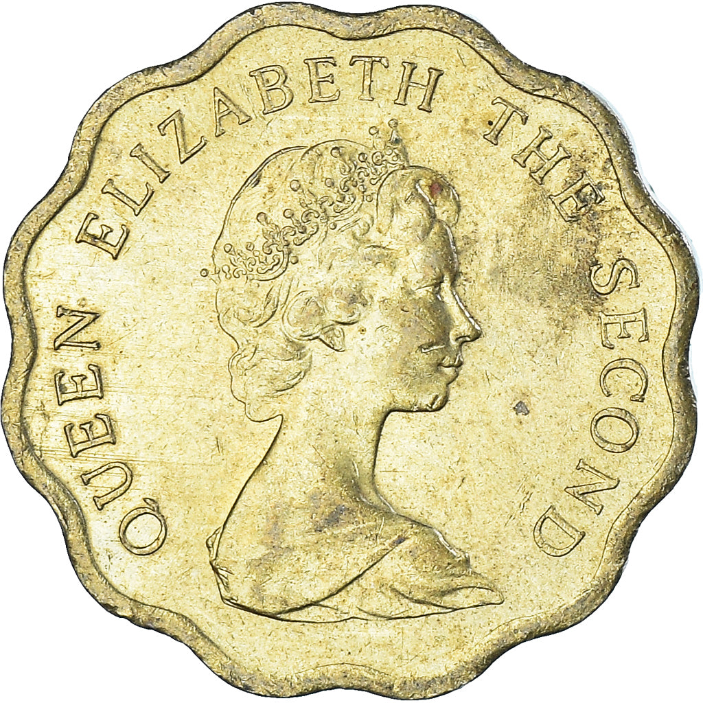 Coin, Hong Kong, 20 Cents, 1980