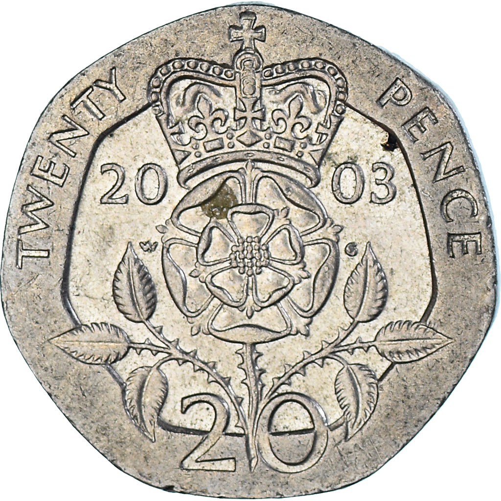 Coin, Great Britain, 20 Pence, 2003