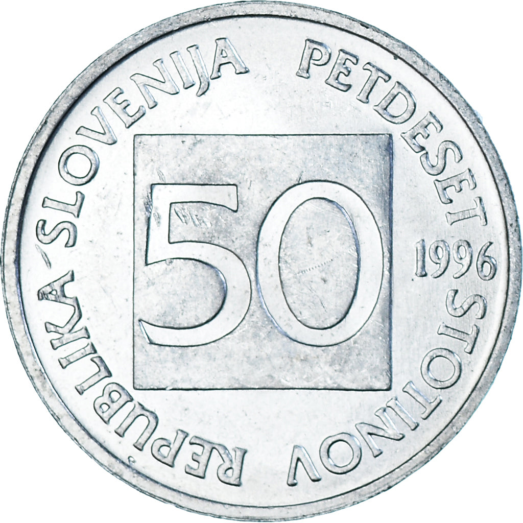 Eslovénia, 50 Stotinov, 1996