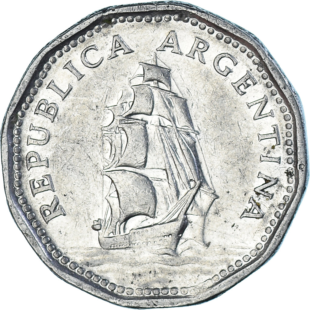 Coin, Argentina, 5 Pesos, 1963